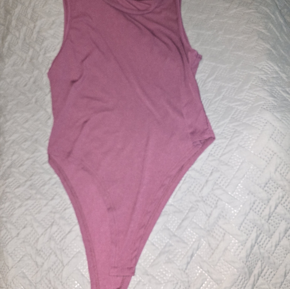 SHEIN Mauve Bodysuit